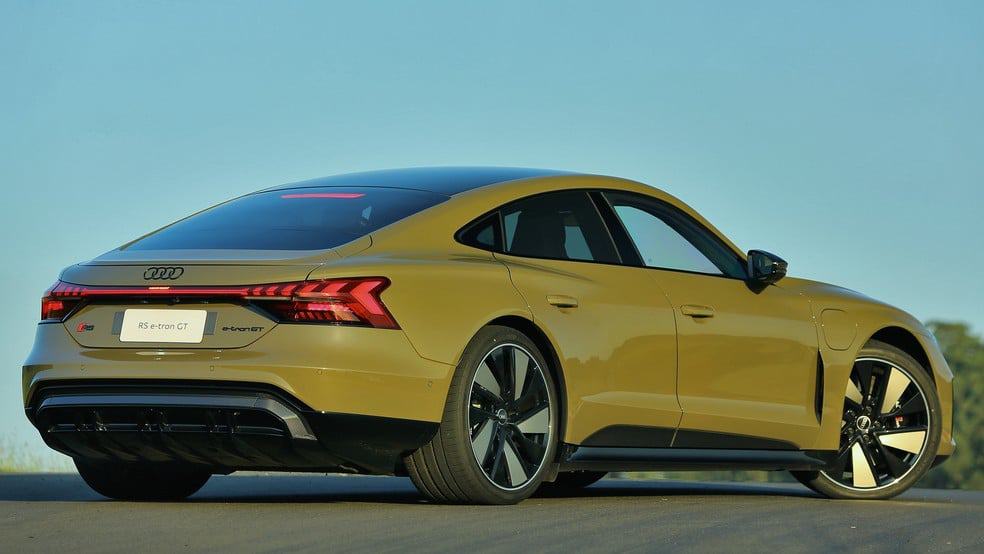 Audi RS e-tron GT. Imagem: Divulgação