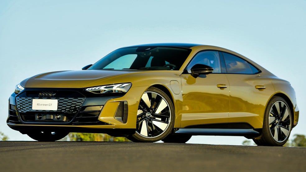 Audi RS e-tron GT. Imagem: Divulgação