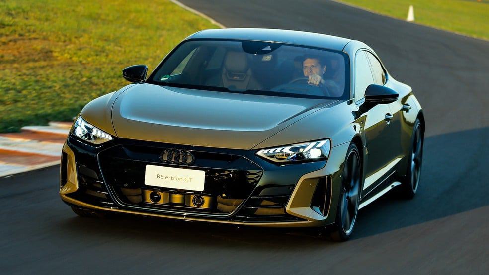 Audi RS e-tron GT. Imagem: Divulgação