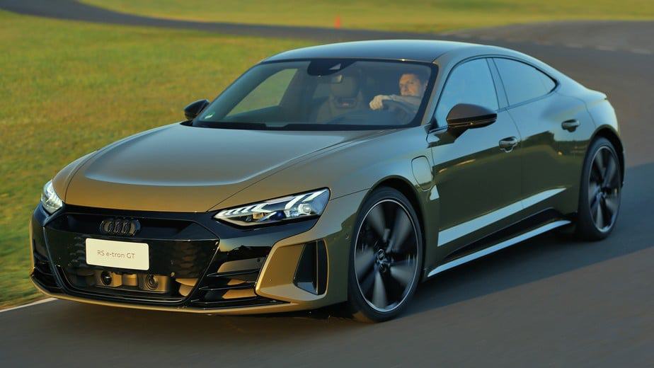 Audi RS e-tron GT. Imagem: Divulgação