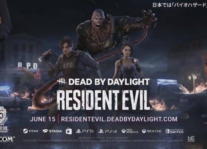 Resident Evil chega ao Dead By Daylight em novo DLC. Imagem: Divulgação/Behaviour Interactive
