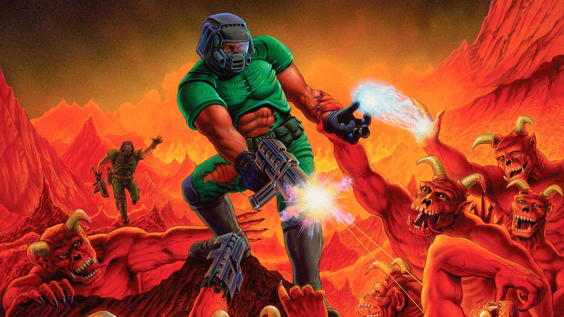 Imagem mostra o pôster original do jogo 