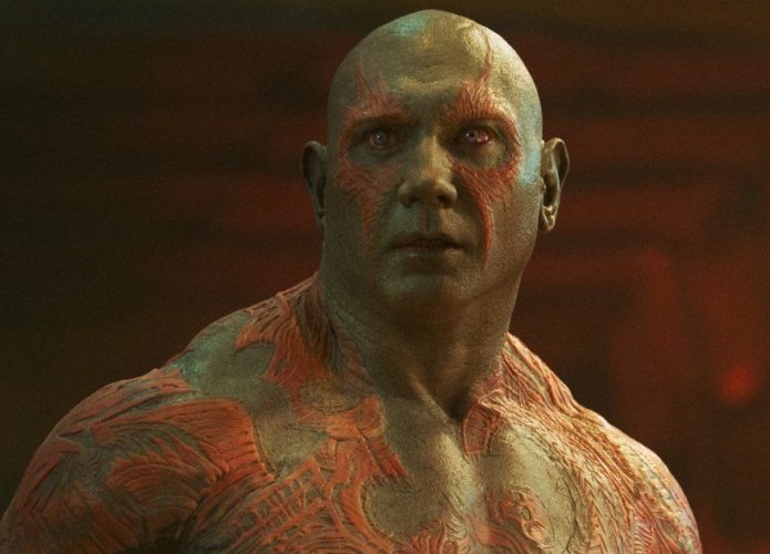 Drax, o Destruidor; um dos personagens de 'Guardiões da Galáxia 3'