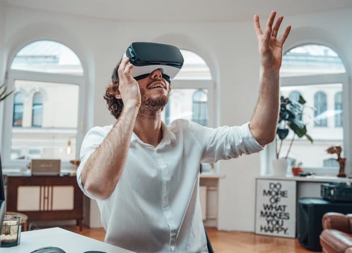 Jogos de VR. Imagem: Shutterstock