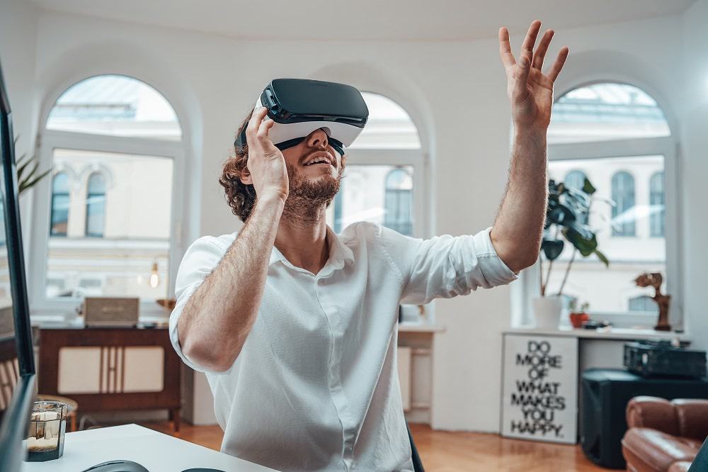 Jogos de VR. Imagem: Shutterstock