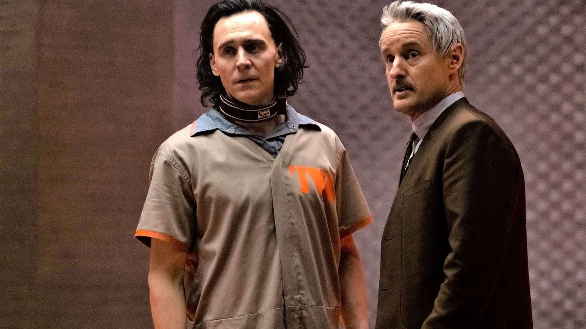 Tom Hiddleston (Loki) e Owen Wilson (Mobius)