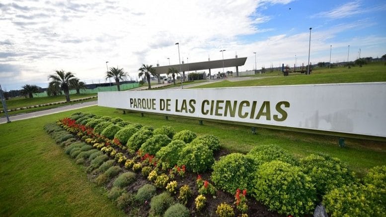 Imagem mostra o Parque de Las Ciencias, a casa do Google para um novo centro de dados no Uruguai