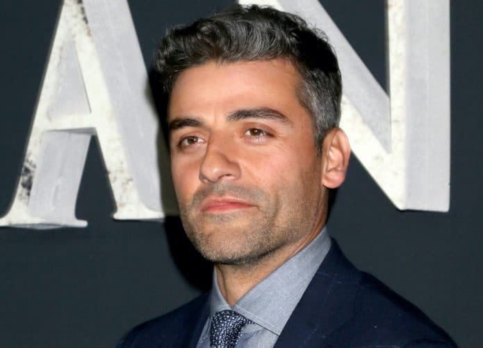 O ator Oscar Isaac em lançamento do filme Aniquilação (2013), em Los Angeles