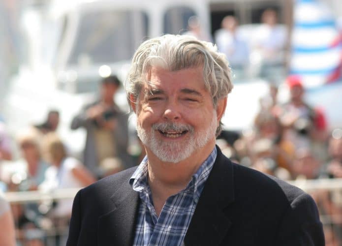 George Lucas no 61º Festival Internacional de Cinema de Cannes, em 2008. Imagem: Denis Makarenko/Shutterstock