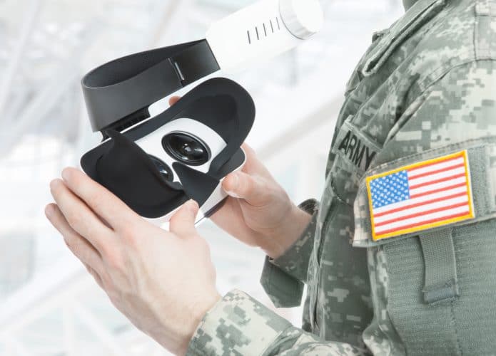 Realidade virtual nas forças militares dos Estados Unidos