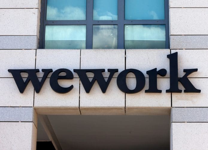 Fachada da WeWork