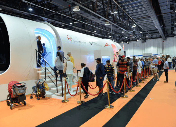 virgin hyperloop em teste
