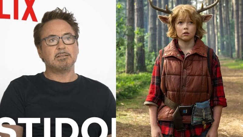 Robert Downey Jr. e outros membros da produção falam de 'Sweet Tooth' em vídeo de bastidores da série da DC Comics. Imagem: Netflix/Divulgação