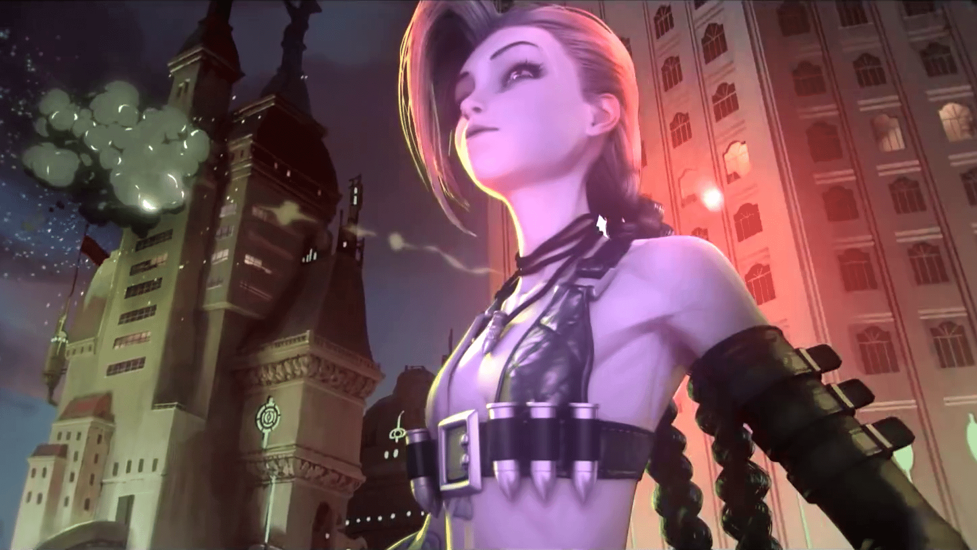 Imagem mostra a personagem Jinx em 