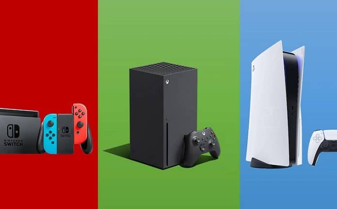 Nintendo Switch vendeu mais do que o PS5 e os Xbox Series X/S juntos no 1º trimestre. Imagem: Montagem/Pplware