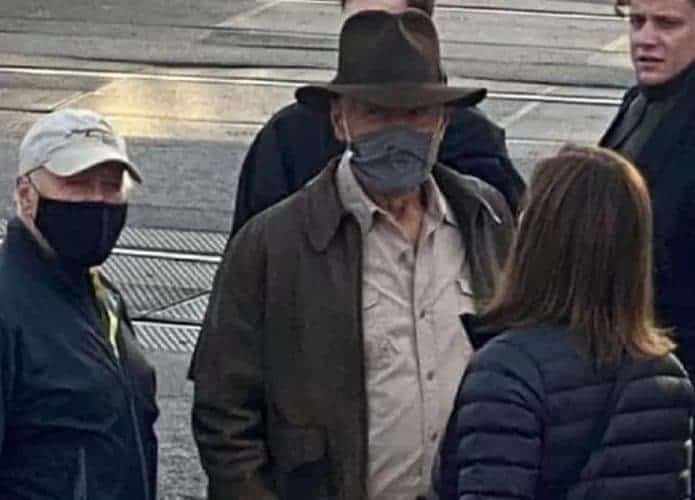 Harrison Ford se machuca durante filmagens de 'Indiana Jones 5'. Imagem: Instagram/Reprodução