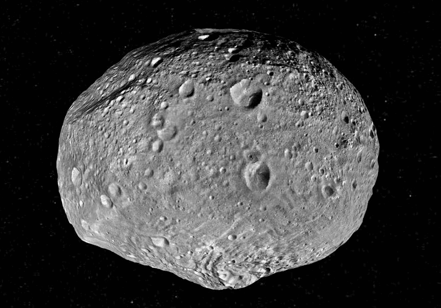 Imagem do Vesta, para ilustrar matéria sobre como a Nasa pretende lançar uma nave para se chocar contra um asteroide