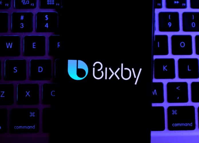 Logo da Bixby, assistente virtual da Samsung