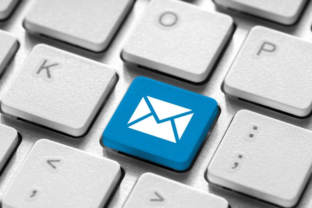 Ilustração de e-mail Ilustração de e-mail