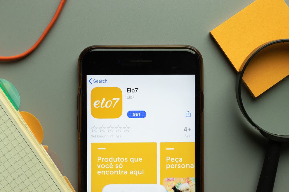 Tela da App Store mostrando o aplicativo da Elo7