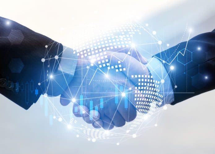 Ilustração de investimentos de bancos em tecnologia