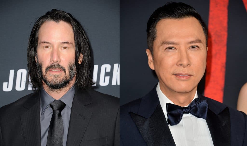 Donnie Yen, da franquia ‘O Grande Mestre’, se junta a Keanu Reeves em ‘John Wick 4’. Imagem: Shutterstock