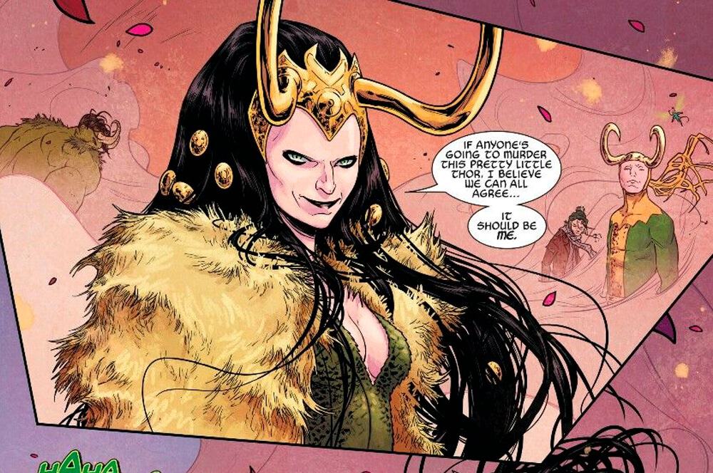 Lady Loki. Imagem: Marvel Comics/Reprodução