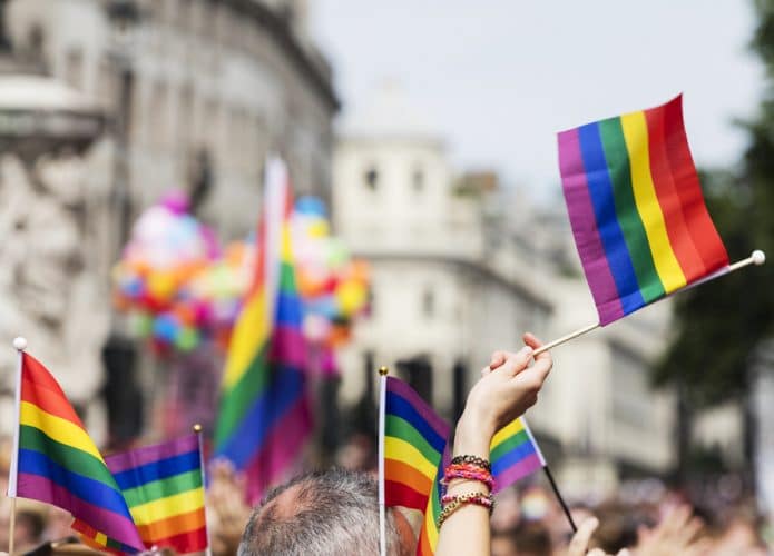 Bandeiras que representam a causa LGBTQIA+