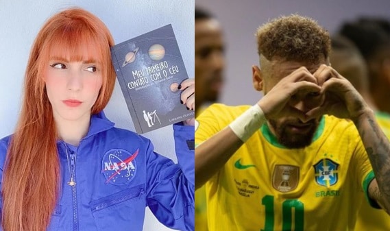 Lorrane e Neymar