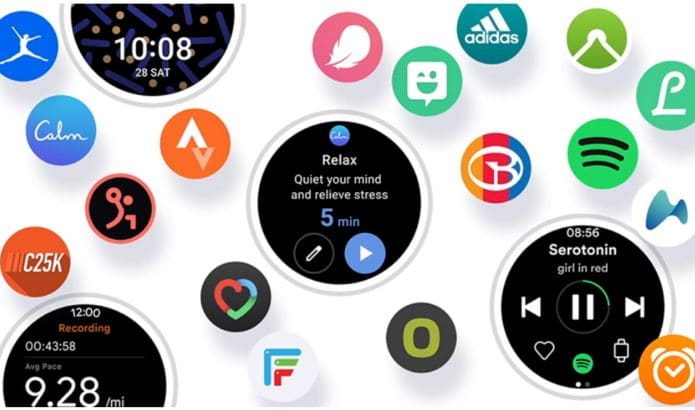 Imagem conceitual mostra a Samsung One UI Watch