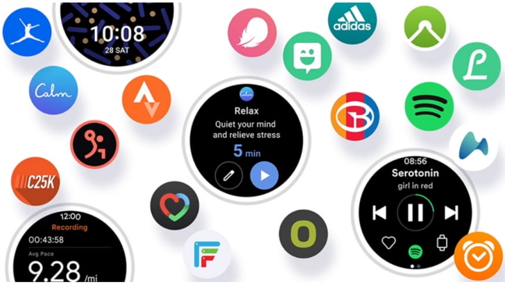 Imagem conceitual mostra a Samsung One UI Watch