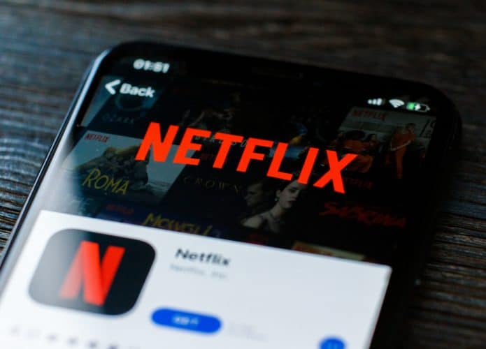 Logo da Netflix celular