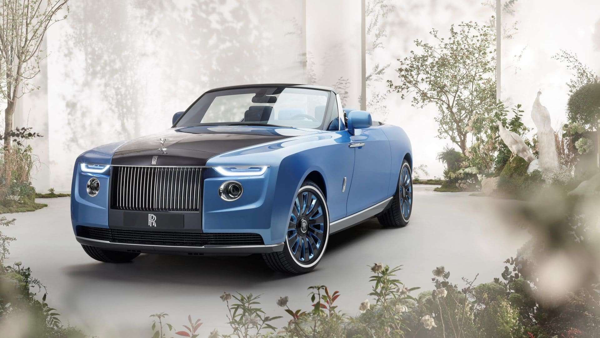 Carro mais caro do mundo, Rolls-Royce Boat Tail é praticamente um iate sobre rodas. Imagem: Divulgação