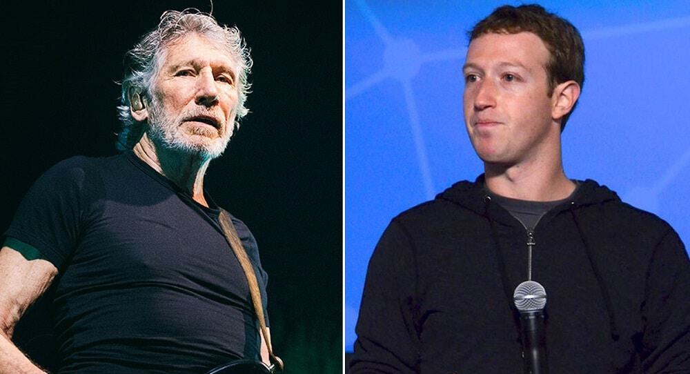Roger Waters e Mark Zuckerberg