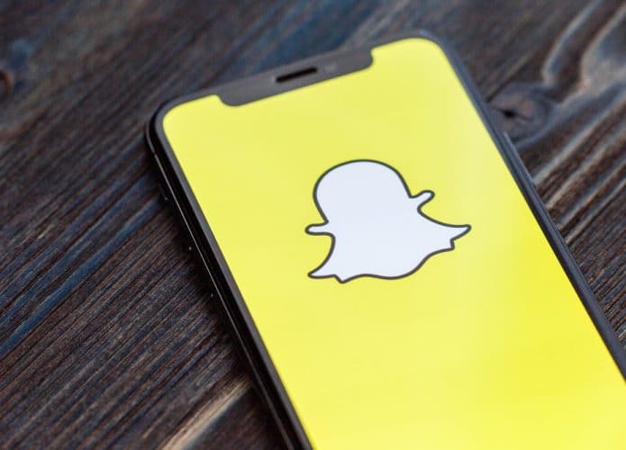 Snapchat. Imagem: Shutterstock