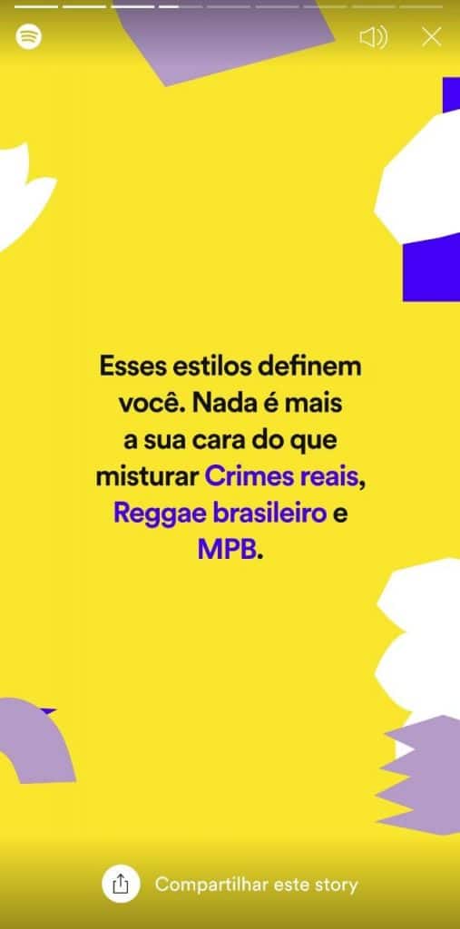 Print do Spotify