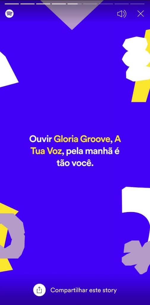 Print do Spotify