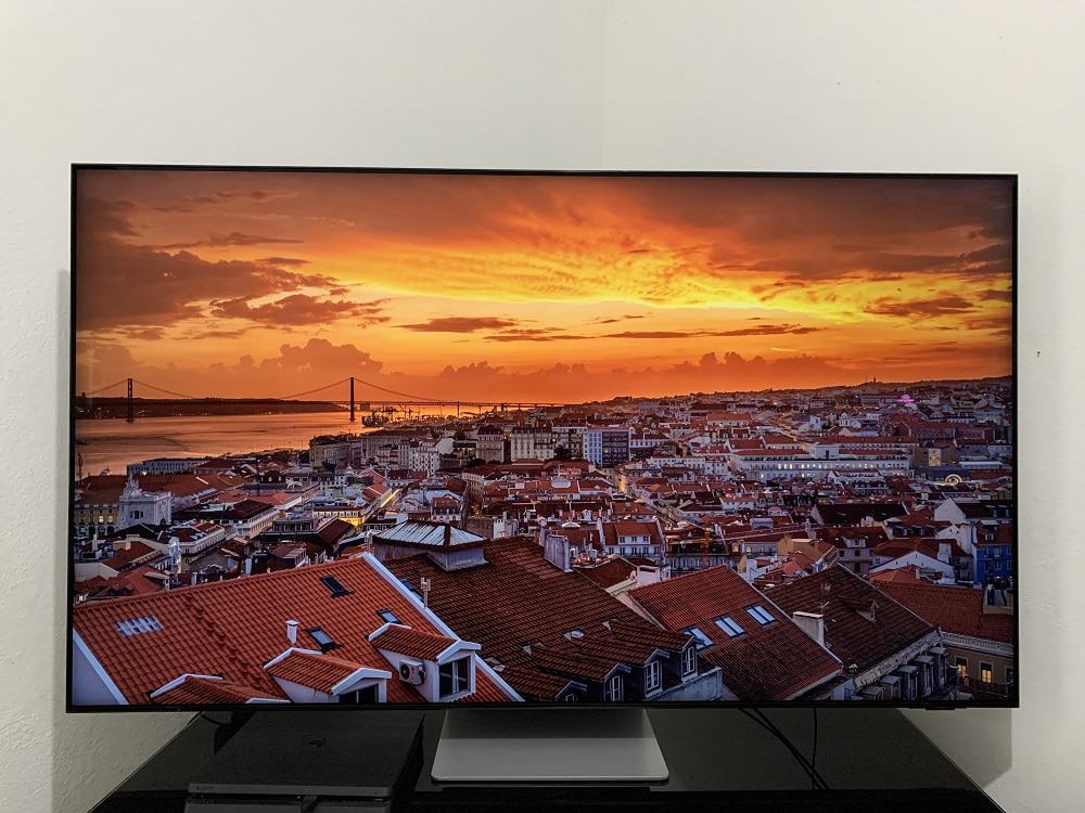 Tecnologia da Samsung garante 100% do volume de cor, garante fabricante. Imagem Wellington ArrudaOlhar Digital