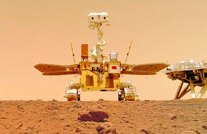 Rover Zhurong em Marte