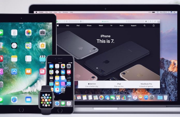 Mac, iPhone, iPad, Apple Watch