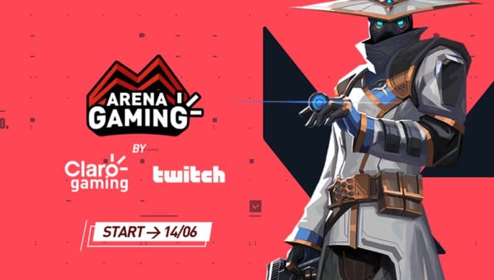 Arena Gaming, da Claro, terá torneio de 'Valorant'. Imagem: Divulgação/Claro