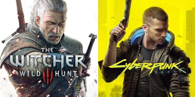 CD Projekt Red: Códigos-fonte roubados de 'Cyberpunk 2077' e 'The Witcher 3' vazaram na internet. Imagem: Montagem/Olhar Digital