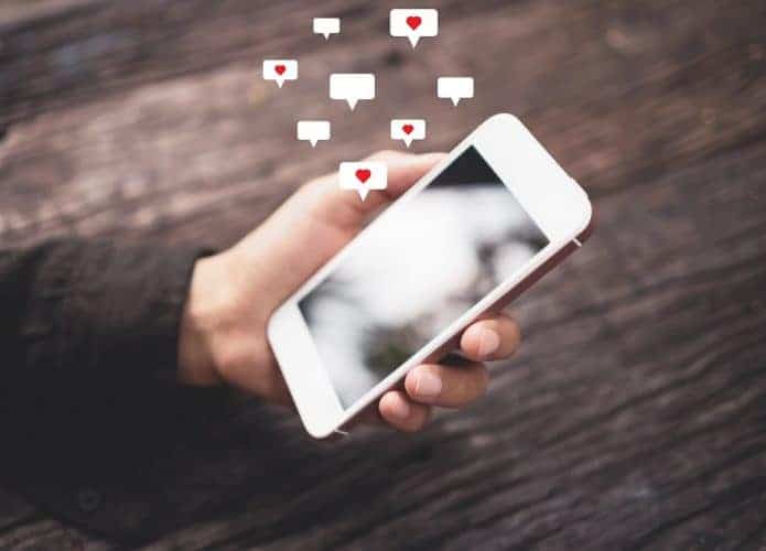 Mídias sociais. Imagem: Shutterstock