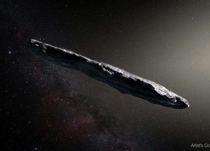 oumuamua impressão artística