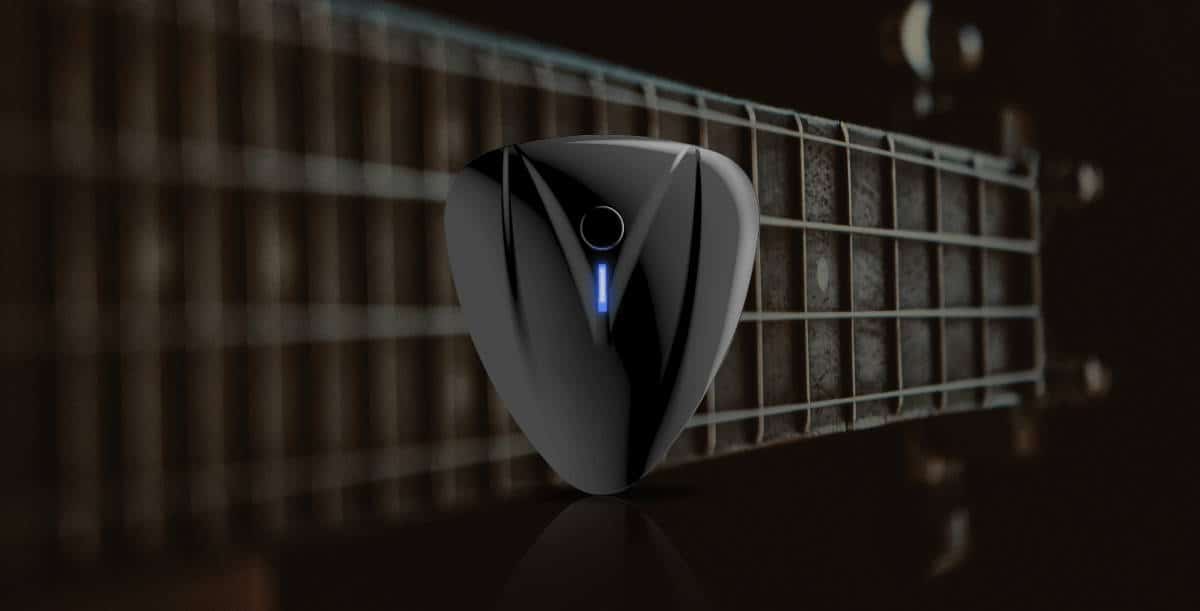 PocketGuitar: guitarra virtual usa IA para produzir som real. Imagem: AeroBand