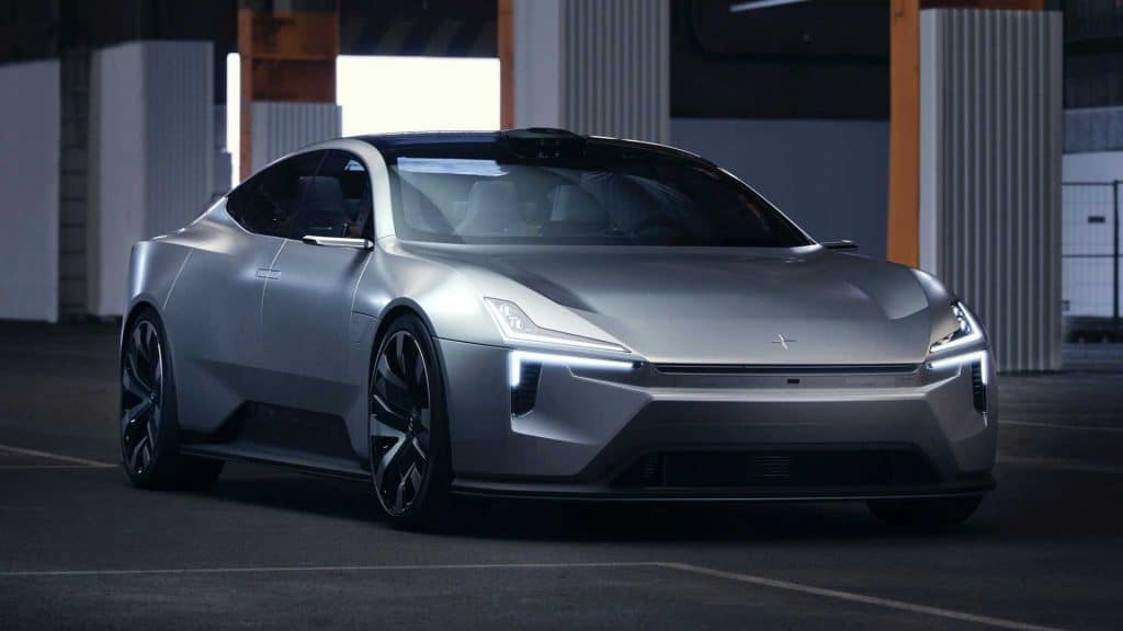 Conceito Precept do Polestar 3... não parece um SUV, para ser sincero. Imagem: Divulgação