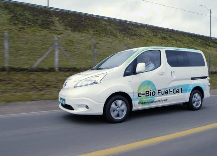 NISSAN DESENVOLVE NO BRASIL COM O IPEN, CARRO CÉLULA DE COMBUSTÍVEL COM ETANOL. Imagem: Divulgação