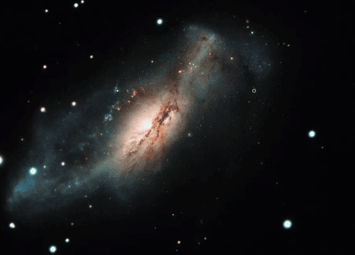 Imagem mostra registo da Supernova