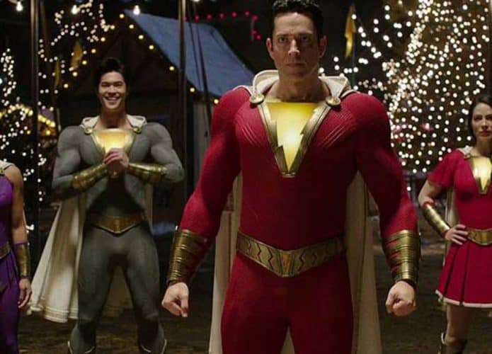 Shazam 2: diretor compartilha foto dos novos trajes da família Shazam no filme. Imagem: Warner Bros./Reprodução