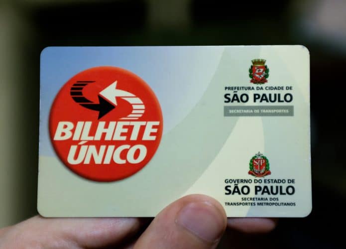 Ilustração de Bilhete Único